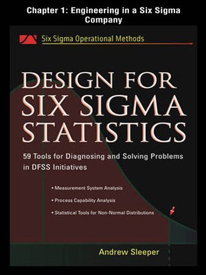 cover image of Engineering in a Six Sigma Company